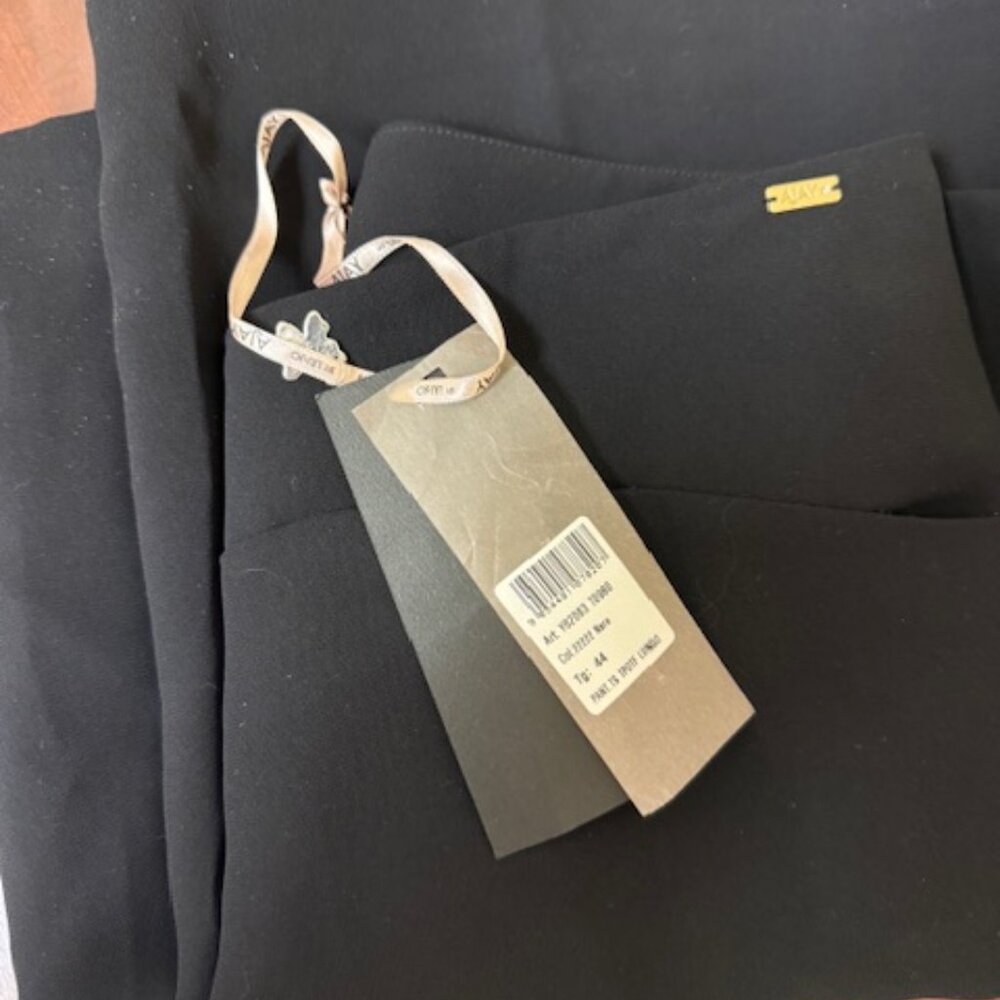 NWT - Liu Jo Black Wide-Leg Dress Pants – Women’s 44 / US 12